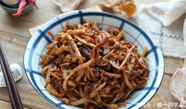 鱿鱼干|这菜一年四季都可以吃,开胃促食欲,每次做米饭都要多蒸两碗