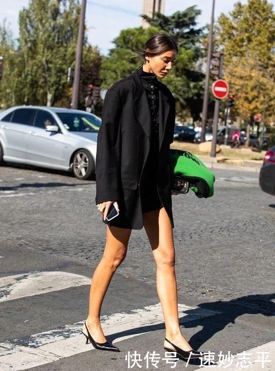 真的|今秋流行外长内短,真的时髦爆,让你显高10厘米、显瘦10斤!