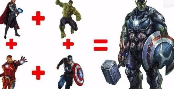  融合|漫威和DC英雄互相融合，融合后的样子刷新三观，网友：绿铁侠？