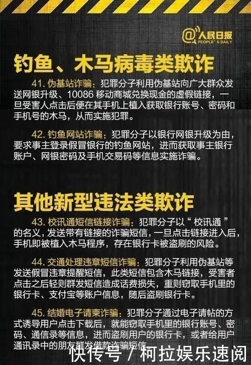 电信|【净网2020】反诈防骗｜警惕60种电信网络诈骗手法！