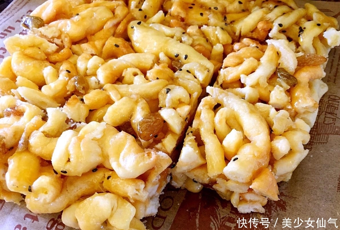 不用|想吃沙琪玛不用出去买,家里有面粉就能做,做法简单,好吃又健康