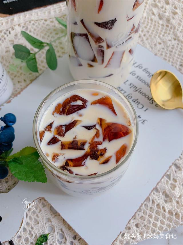 丝滑|天一热,这饮品特受欢迎,冰凉爽口,入口丝滑,比吃雪糕还过瘾