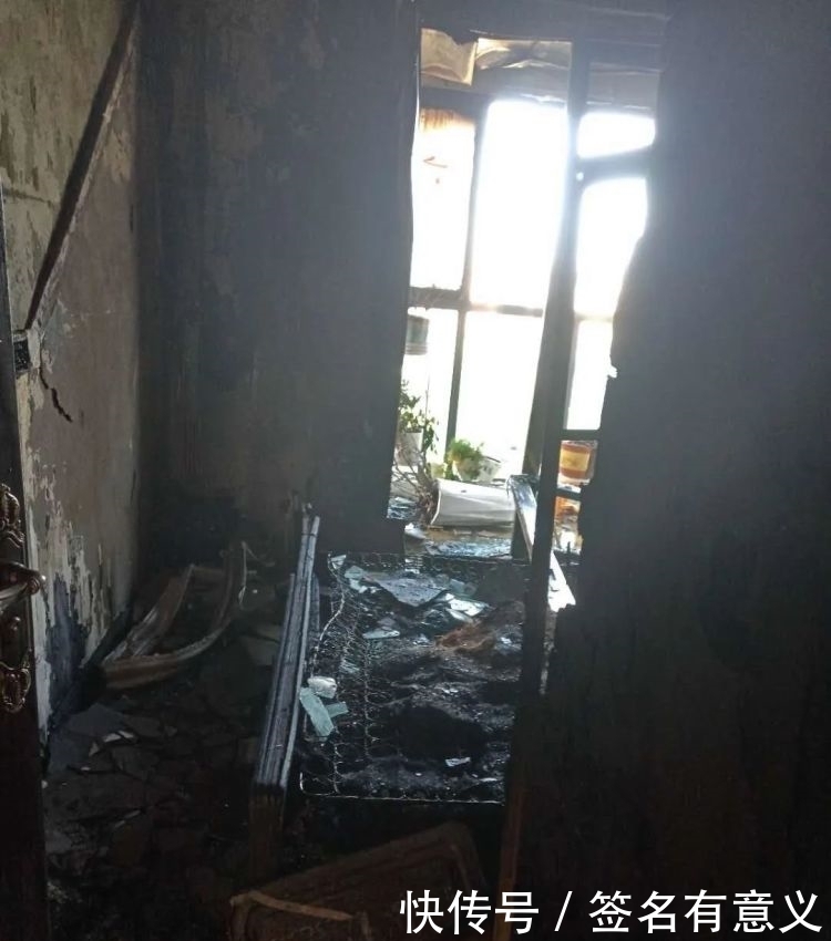  发生|南部某小区一楼房发生大火，房内物品全被烧毁