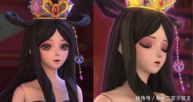 仙子|叶罗丽:六位仙子闭眼前后大PK,白光莹瞬间黑化,黑香菱素颜抢镜