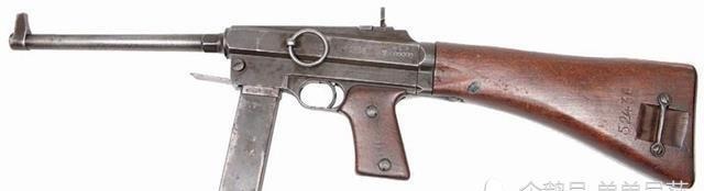 少有|二战法国M1938冲锋枪,长得像驳壳枪,德军少有认可的法式装备