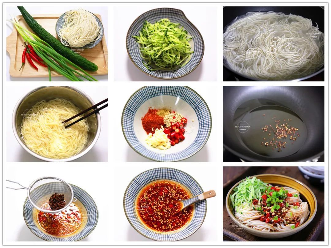 麻酱|10道夏日凉面,天越热越想吃,做着省事,菜都不用做了