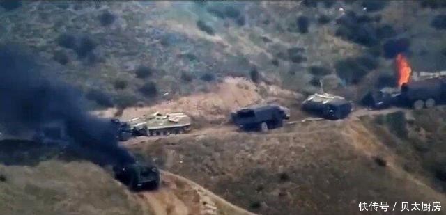 坦克|阿塞拜疆狂轰滥炸!重创坦克炮兵部队,亚美尼亚为何不堪一击?
