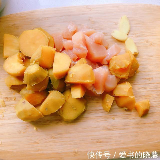 红薯|红薯玉米鸡肉饼,外脆里嫩,好吃又饱腹