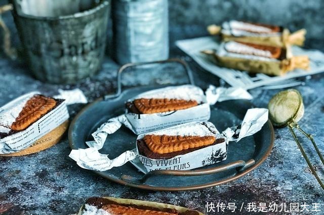 口感|教您高颜值、超赞口感的甜点,焦糖饼干布朗尼的实用家庭做法!