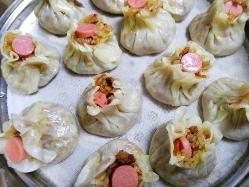 做法|宝藏小吃烧麦,做法很简单,多做一点冷冻起来,想吃蒸一下就行