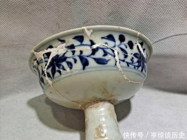  瓷器|瓷器鉴赏：虽然是元青花残器，那也是万里挑一
