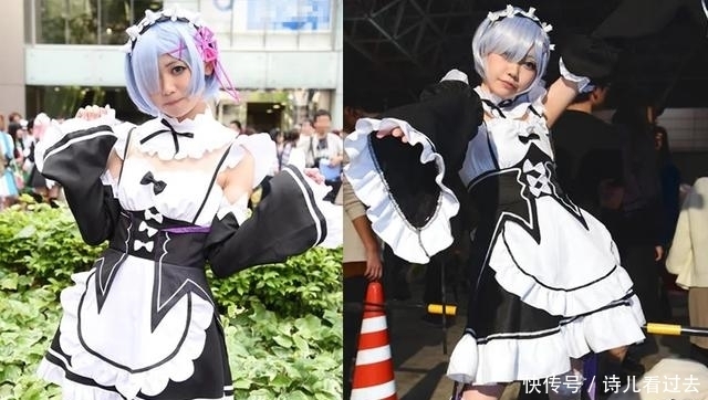  演绎|日本小姐姐COSPLAY雷姆：胖瘦美可爱全齐了，还有点风情万种