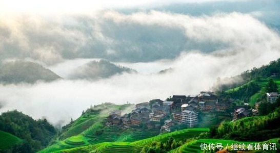 天然居|龙脊梯田天然居客栈:龙脊梯田云雾环绕犹如美丽的面纱