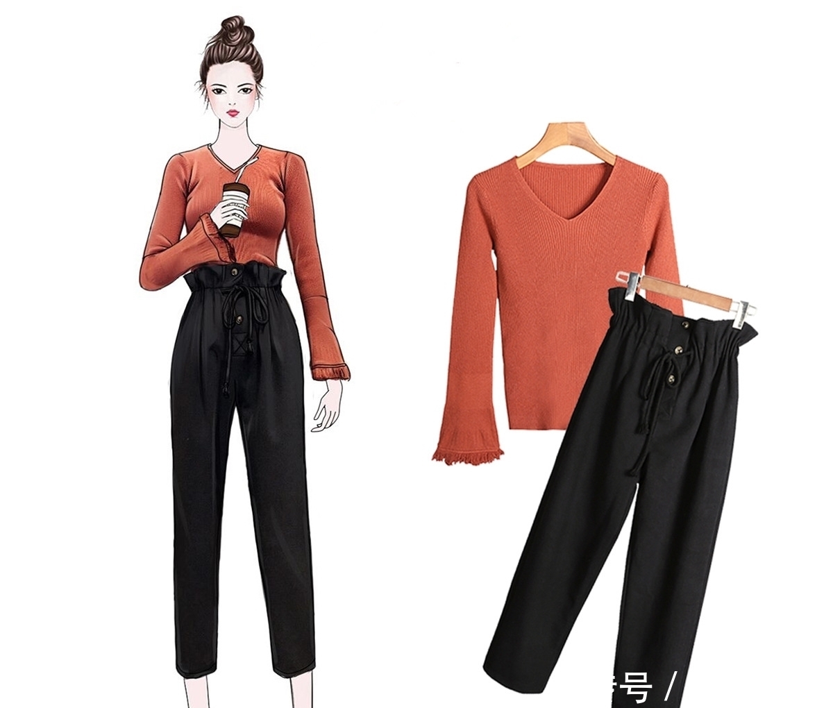 秋裙|女人别穿去年的秋裙了!今年9月流行针织套装,美嫩巨高挑