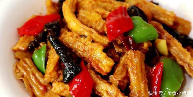  加上|红烧腐竹要想好吃，必须加上这1个步骤，焦香酥脆比肉还要好吃