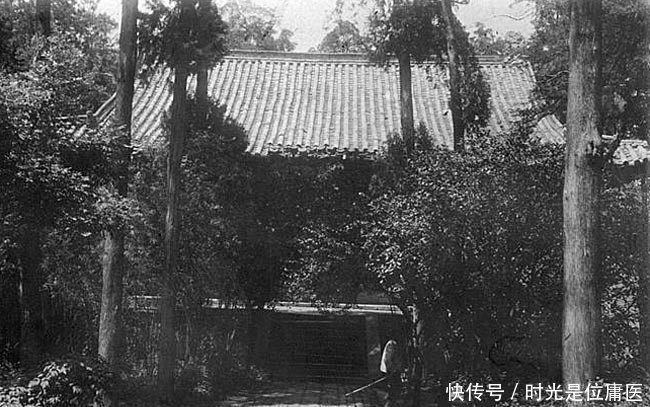 人心神|1907年的嵩山少林寺，幽静古朴的景象，让人心神安宁