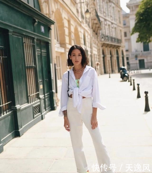 时髦|这位法国小姐姐的混搭技术,让你时髦到炸街,学起来却毫不费力