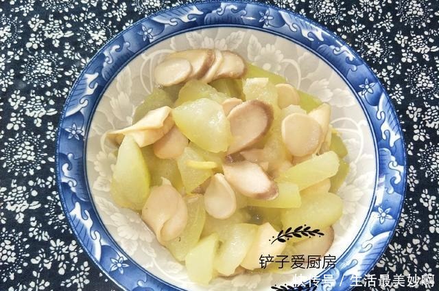 杏鲍菇|冬瓜新吃法,每天做一盘,燃烧脂肪,胖人越吃越瘦
