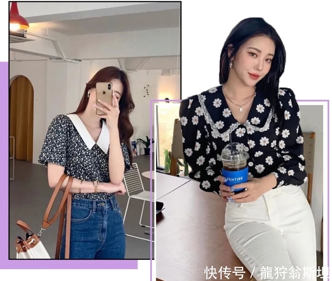 流行|再穿T恤就out了!现在流行“奶奶上衣”,越土越好看!?