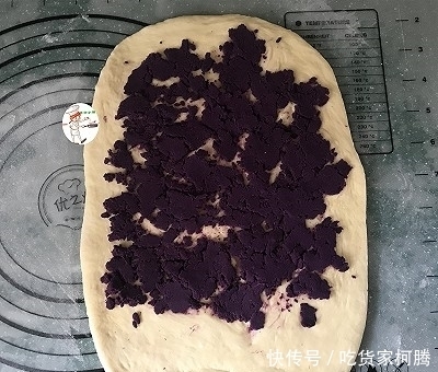  吐司|#爱好组—高筋#紫薯辫子面包