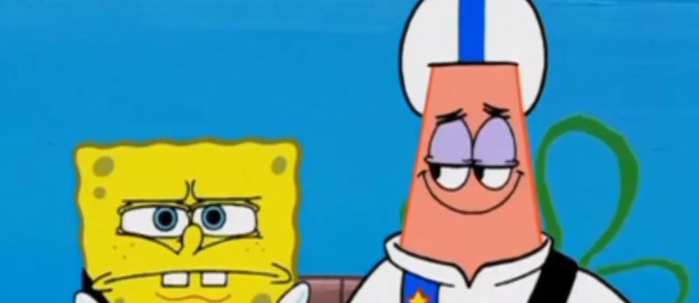 真面目|派大星太虚伪了,海绵宝宝知道他的真面目和他做朋友目的是什么?