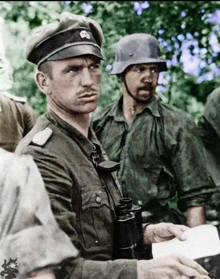 军士兵|精选一组罕见二战照片;德军最年经的师长等