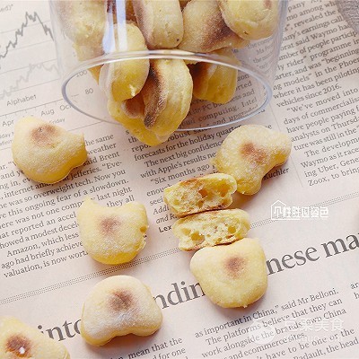 南瓜泥|无水无油的奶香迷你小面包