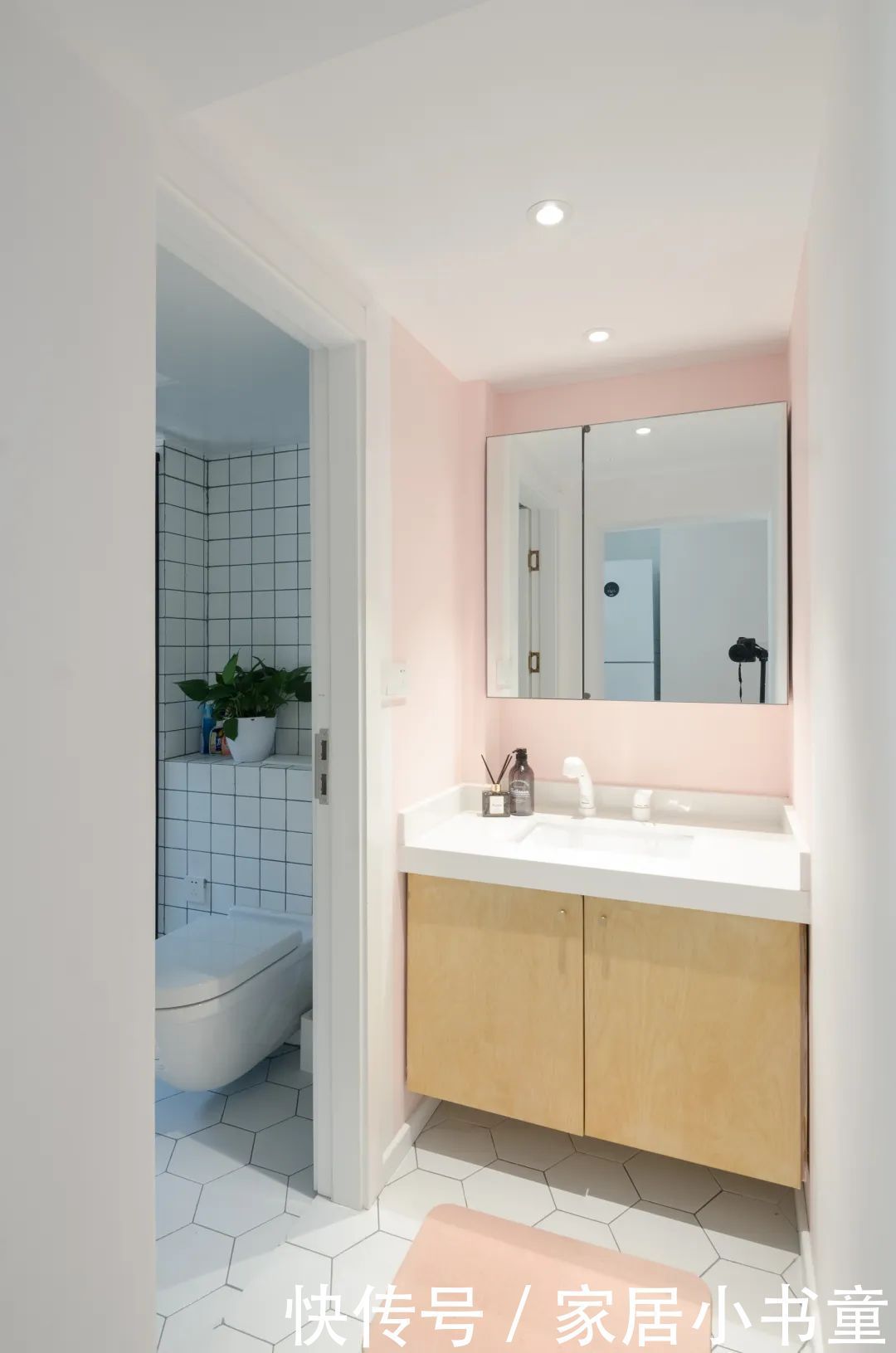  整体空间|谁说旧房改造配色不能更大胆一点！