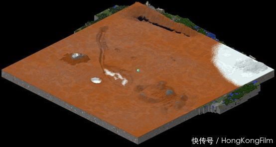 世界|用地图在《我的世界》还原三维地形 人人都能体验登陆火星的感觉