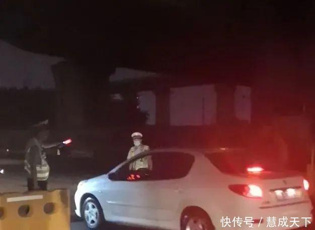  执勤民警|交通秩序大整治丨夜半时分拦警车 原是肇事逃逸人