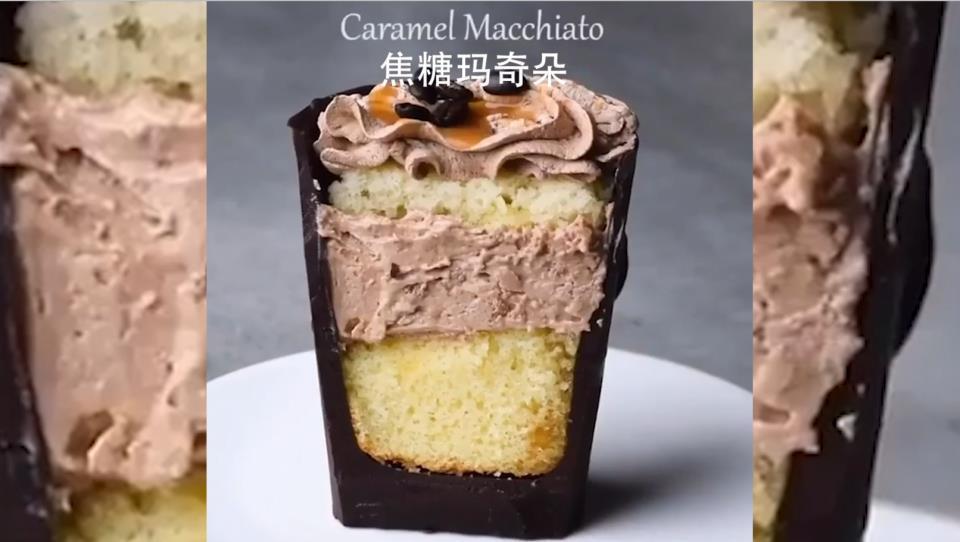 尝试|一口能吃掉的蛋糕杯不信来尝试制作一下吧,精致又美味