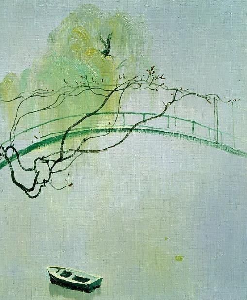 方艺术|“中国画”吴冠中画的太好,中国画在他笔下活了起来