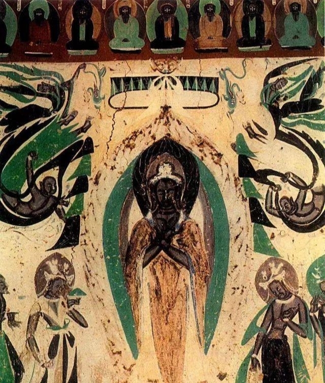 说法|莫高窟三幅西魏时期说法图壁画