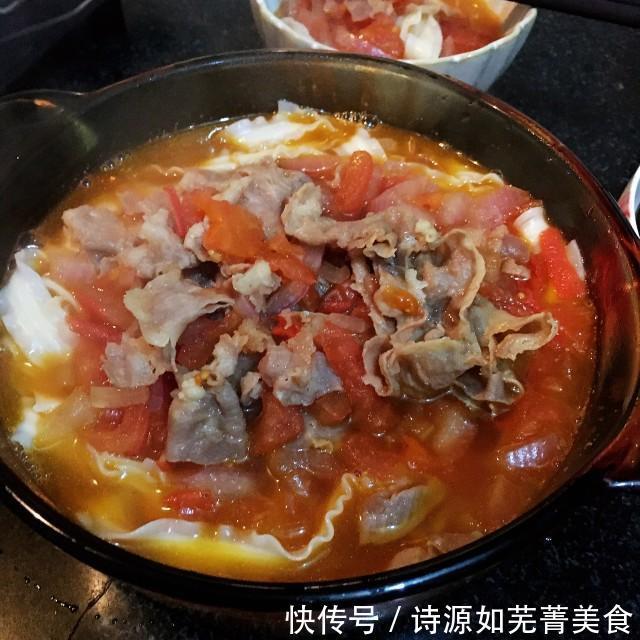 肥牛卷|番茄肥牛刀削面，家常美味，方便又快捷