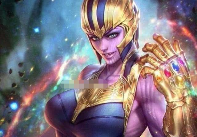 雷神|女神版《复联》你可曾见过？雷神美的不像话，灭霸也很可爱