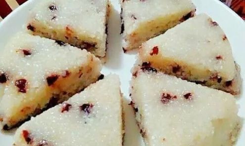 简单|糯米粉新做法,做糯米糕只需4步,做法简单,香甜软糯,学会后不