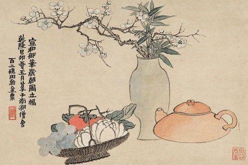 作品|清代著名画家金农国画作品!