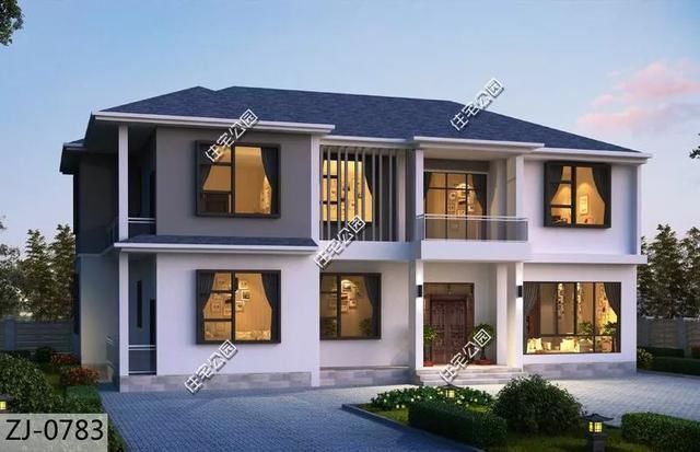  全都|2020年回村建房，这20套户型图火了，车库露台堂屋大院，全都有