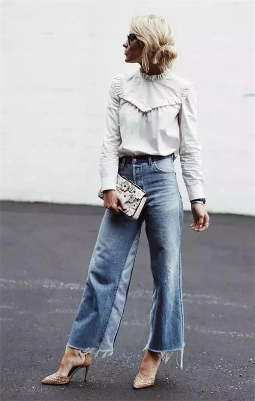 丝袜|女人不要再“丝袜”配高跟鞋了,今年流行这样穿,优雅时髦又高级