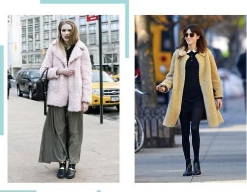 棉袄|大棉袄穿着太老气,一身羊羔绒保暖又时髦,让你气质大提升