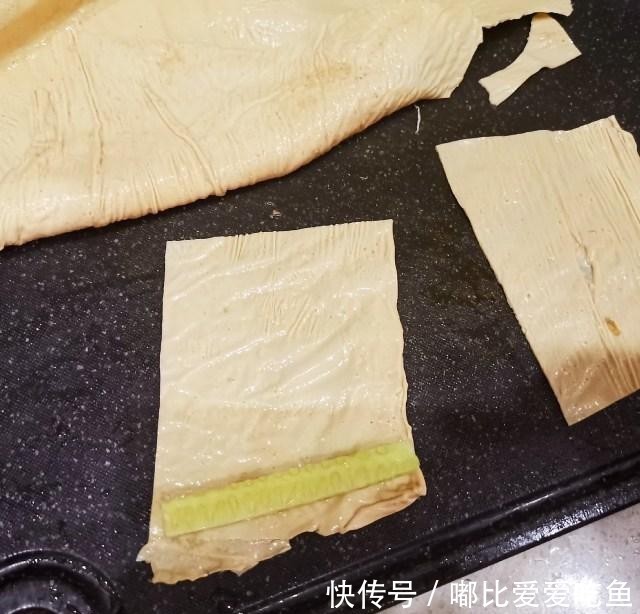佳品|豆皮搭配黄瓜,是好吃管饱的减肥佳品