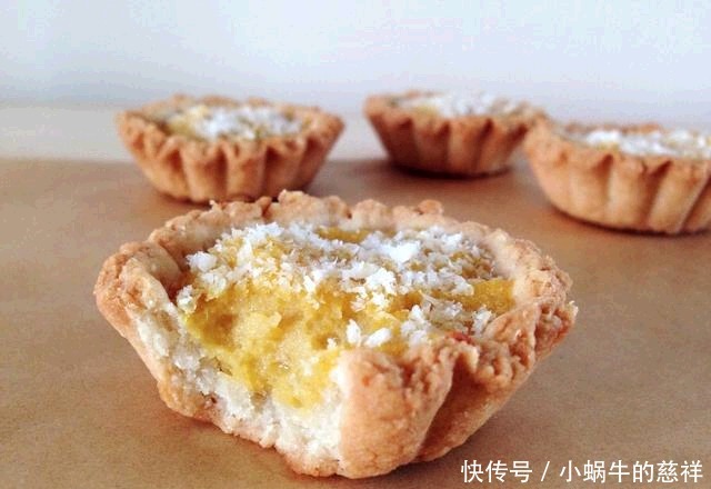 易学|简单易学的椰蓉红薯挞,自己在家就能制作,味道不比蛋挞差