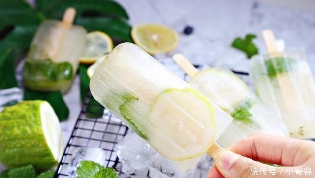  解渴|酸酸甜甜超解渴！自制柠檬苏打冰棍儿，解热解馋不长胖
