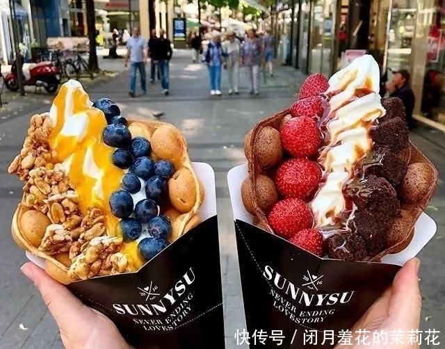 巧克力鸡蛋仔|女友生气怎么哄带她去吃这4种甜品,让她吃完喜笑颜开