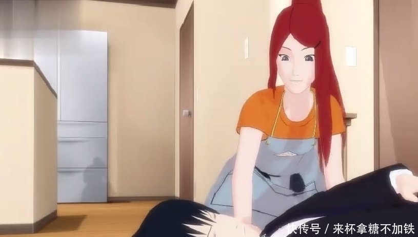  和水门|玖辛奈最大胆的四张图，照顾佐助小意思，最后一张被观众疯狂调侃