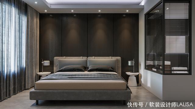  简黑|极简白很美，来看看这个260㎡的极简黑，也很惊艳