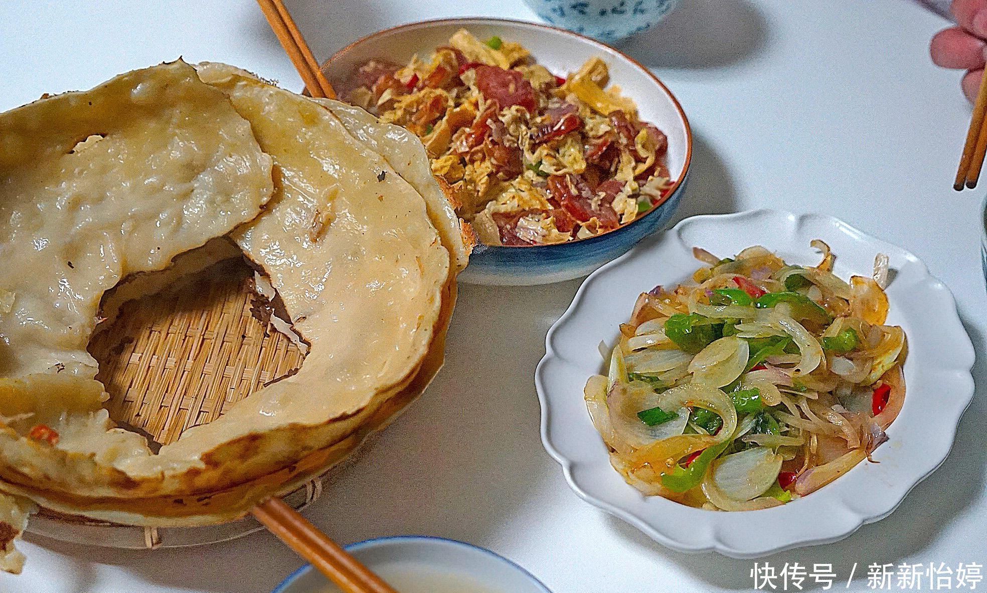 炒菜|晒晒我家晚餐,炒菜神搭配和锅贴神技,不服都难,必须给点赞