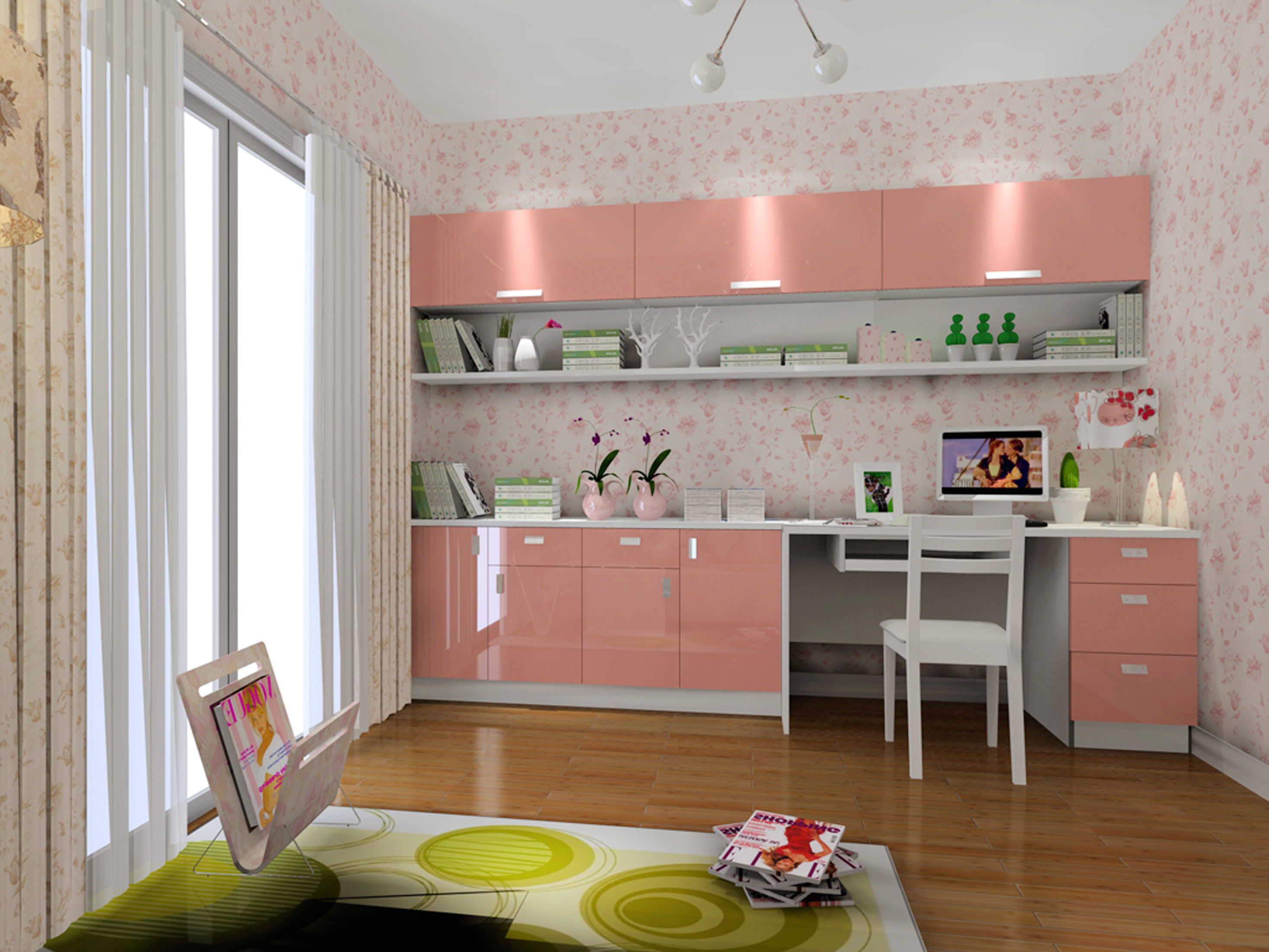 书房空间|小户型没有书房别伤心 在这8个地方挤出来