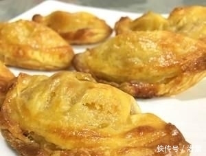 好吃|用蛋挞皮做的菠萝派,简单快手,好吃的不得了!