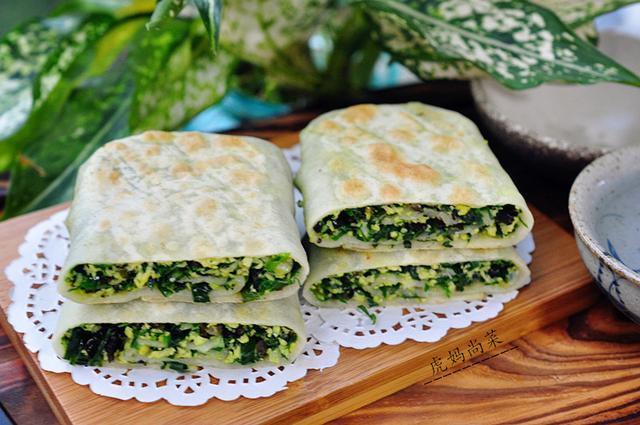 不用|新式韭菜盒子,不用捏边,皮薄馅多又均匀,软嫩鲜香